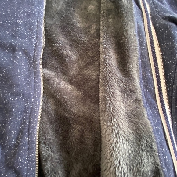 Hydrogen full zip lined jacket blue size medium - Picture 5 of 11